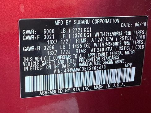 Used 2019 Subaru Ascent Premium AWD/4WD image 57