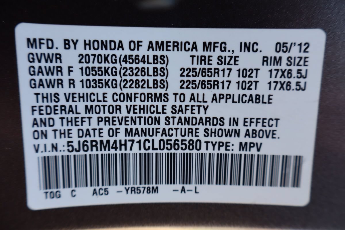 Used 2012 Honda CR-V EX-L image 48