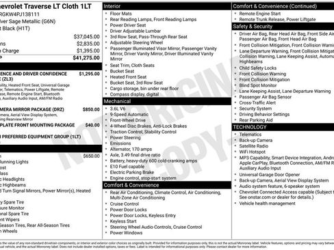 Used 2023 Chevrolet Traverse LT FWD image 32