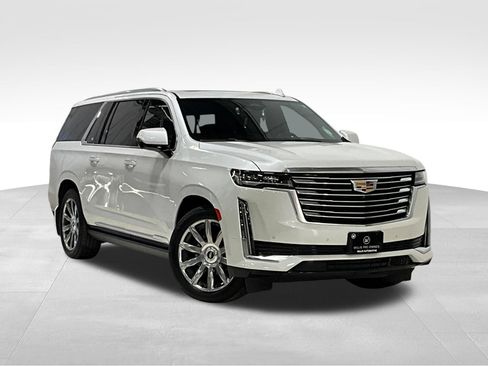 Used 2022 Cadillac Escalade ESV Premium Luxury Platinum w/ Heavy-Duty Trailer Package AWD/4WD image 1