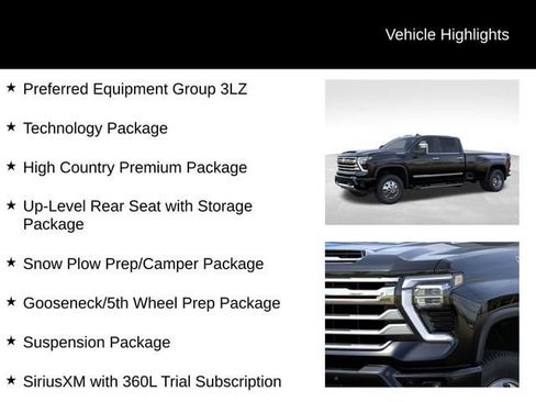 New 2026 Chevrolet Silverado 3500 High Country w/ High Country Premium Package AWD/4WD image 17