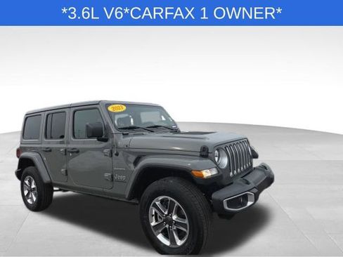 Used 2023 Jeep Wrangler Sahara w/ Cold Weather Group image 1