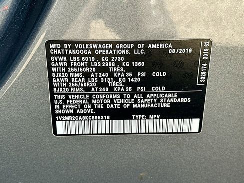 Used 2019 Volkswagen Atlas SEL image 27