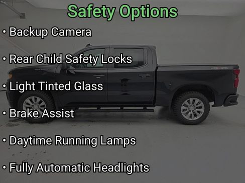 Certified 2021 Chevrolet Silverado 1500 Custom AWD/4WD image 8
