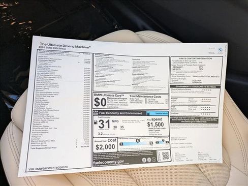 New 2026 BMW 330i Sedan w/ Convenience Package image 18