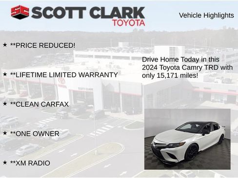Used 2024 Toyota Camry TRD FWD image 12
