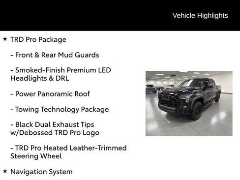 Certified 2023 Toyota Tundra TRD Pro AWD/4WD image 8