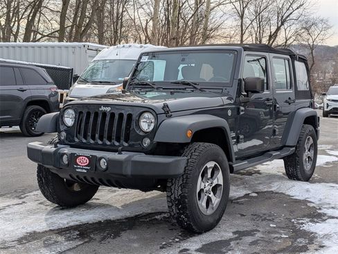Certified 2017 Jeep Wrangler Unlimited Sport w/ Connectivity Group image 8