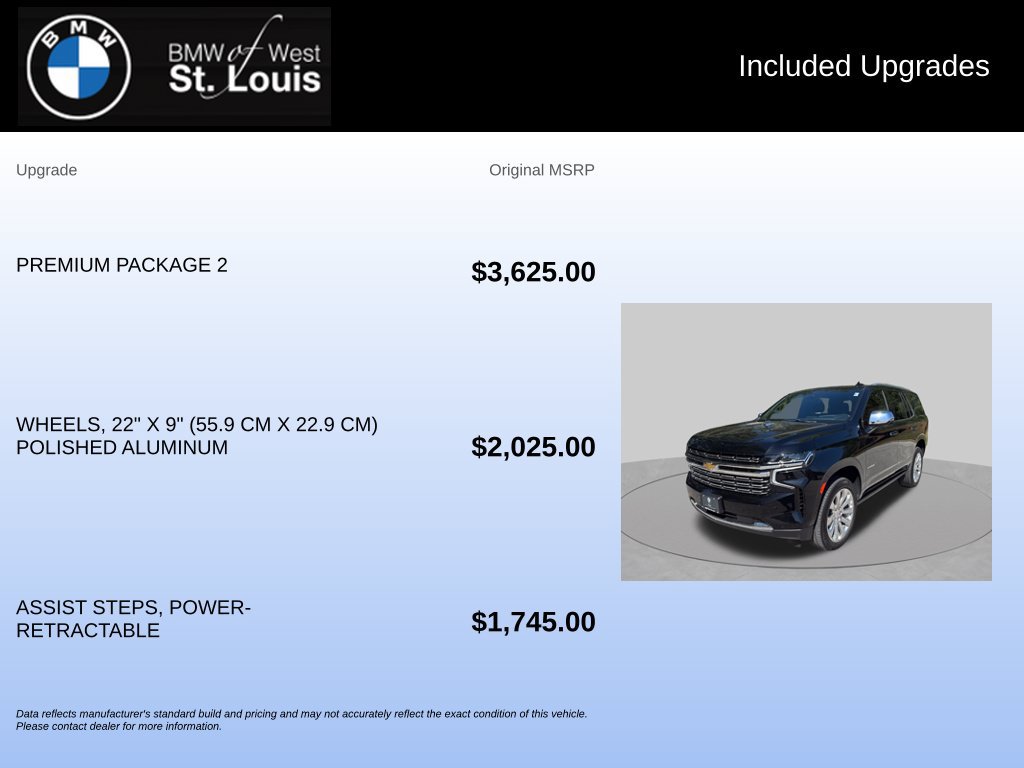 Used 2024 Chevrolet Tahoe Premier w/ Premium Package 2 AWD/4WD image 20