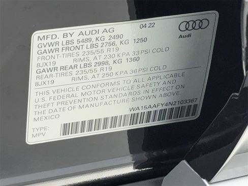 Used 2022 Audi Q5 2.0T Premium Plus image 54
