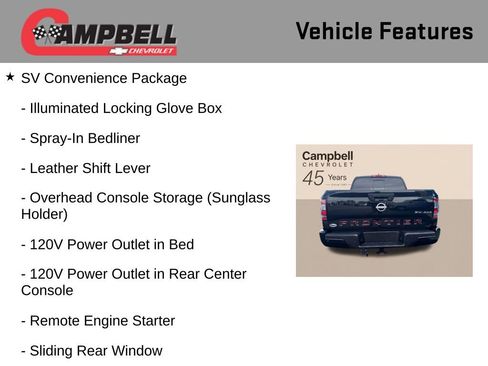 Used 2023 Nissan Frontier SV w/ SV Convenience Package AWD/4WD image 10