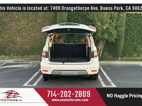 Used 2017 Nissan Armada Platinum w/ Captain Seat Package image 16