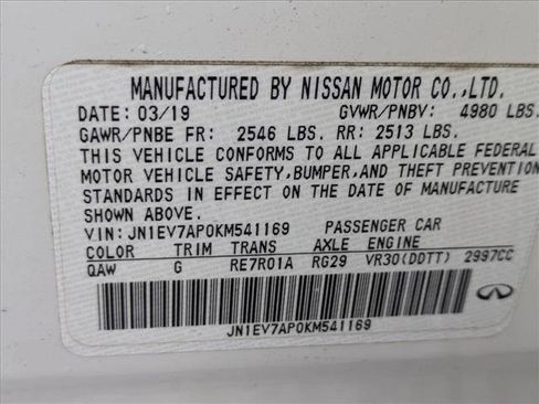 Used 2019 INFINITI Q50 Signature Edition image 16