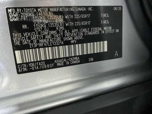 Used 2020 Toyota RAV4 XLE w/ All Weather Liner Package AWD/4WD image 21
