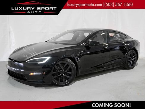 Used 2021 Tesla Model S Plaid AWD/4WD image 1