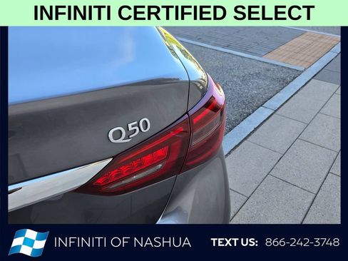 Certified 2021 INFINITI Q50 Pure w/ All Weather Package AWD/4WD image 10