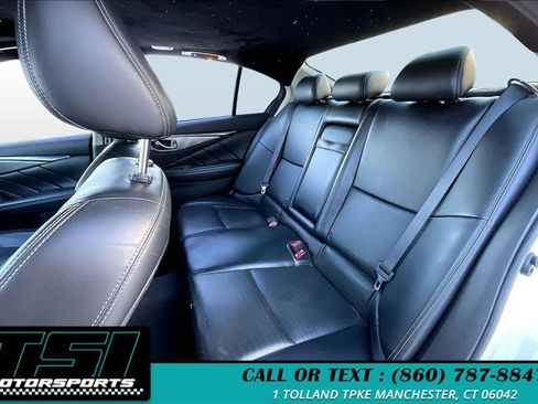 Used 2017 INFINITI Q50 Red Sport 400 image 25