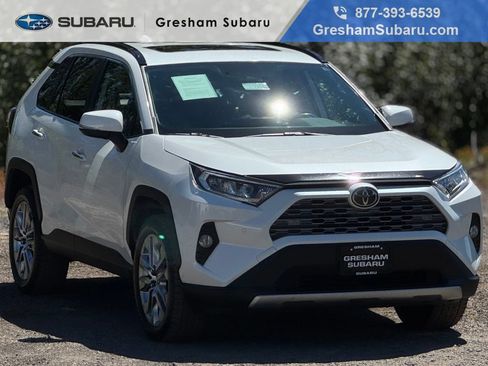 Used 2021 Toyota RAV4 Limited w/ Limited Grade Weather Package AWD/4WD image 1