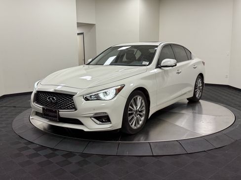 Certified 2023 INFINITI Q50 Luxe w/ Cargo Package RWD image 4