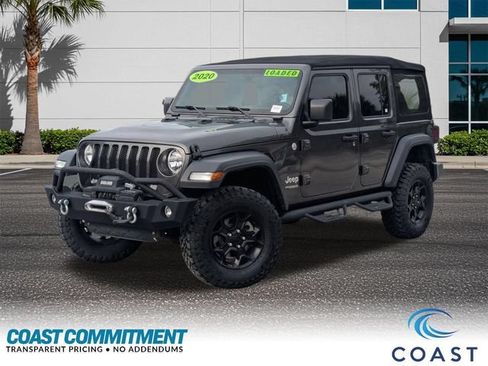 Used 2020 Jeep Wrangler Unlimited Sport AWD/4WD image 1