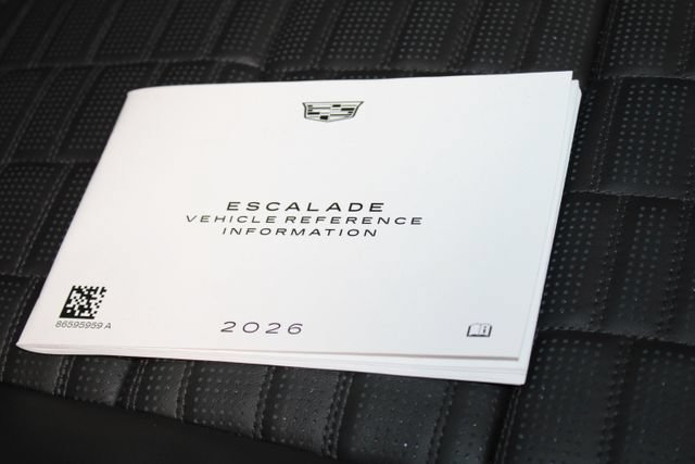 Used 2026 Cadillac Escalade Platinum Sport w/ LPO, ONYX Package AWD/4WD image 40