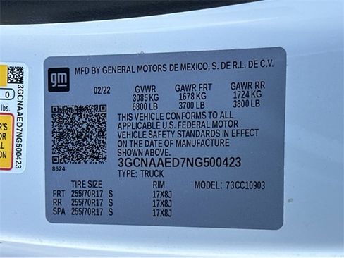 Used 2022 Chevrolet Silverado 1500 W/T w/ WT Value Package image 40