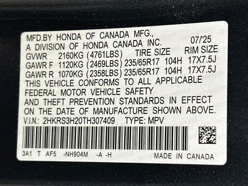 Used 2026 Honda CR-V LX image 12