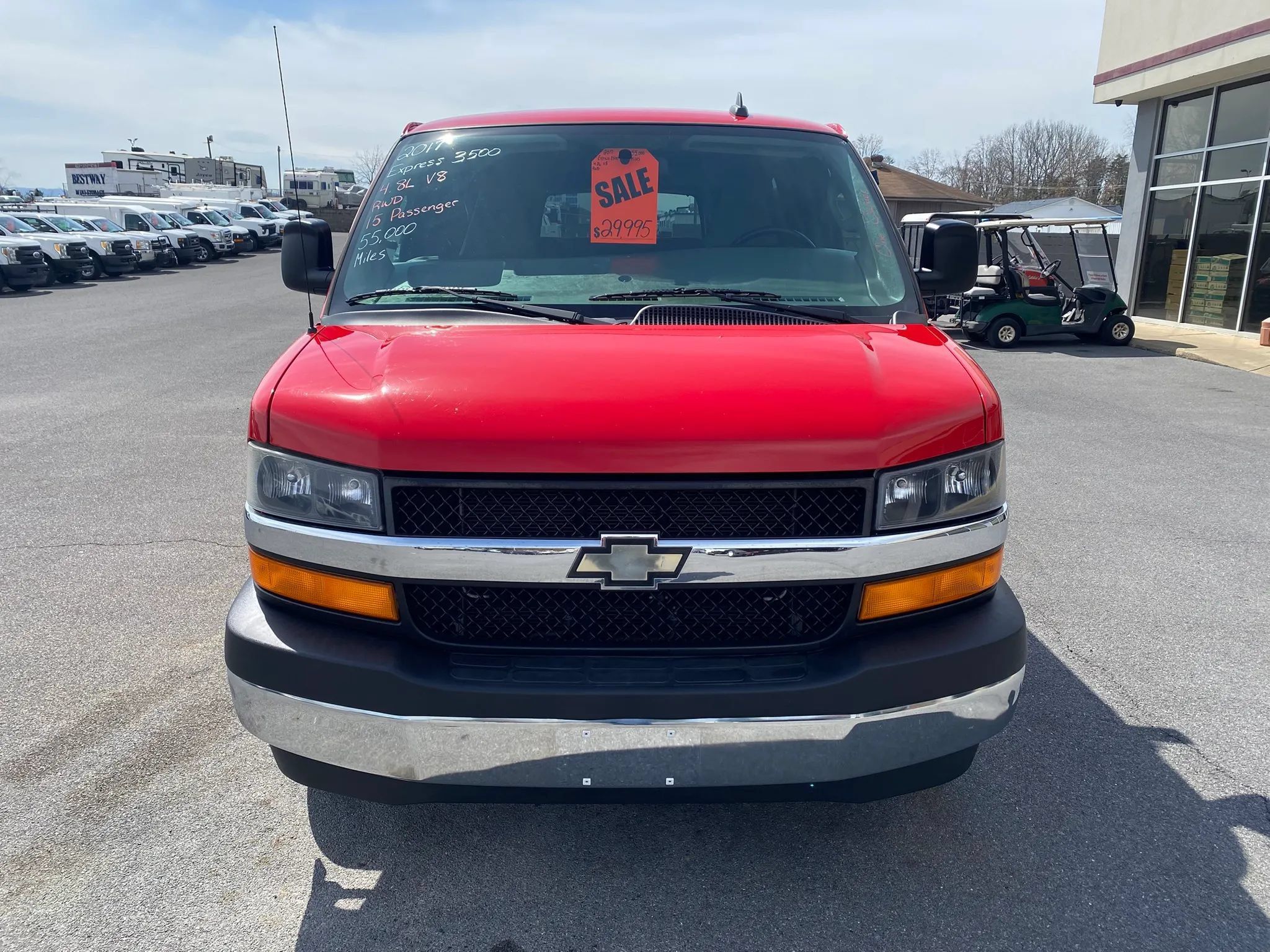 Used 2017 Chevrolet Express 3500 LT w/ LT Preferred Equipment Group RWD image 2