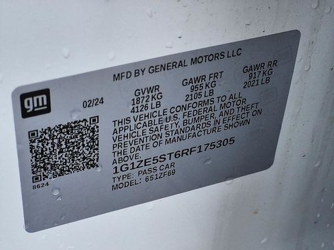 Certified 2024 Chevrolet Malibu LT FWD image 37