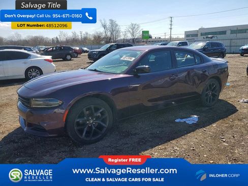 Used 2021 Dodge Charger SXT w/ Blacktop Package RWD image 1