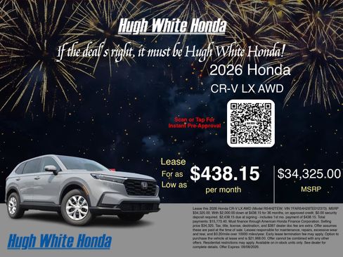New 2026 Honda CR-V LX image 3