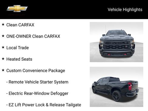 Used 2022 Chevrolet Silverado 1500 Custom Trail Boss AWD/4WD image 17