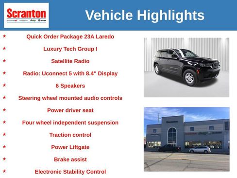 New 2025 Jeep Grand Cherokee Laredo w/ Luxury Tech Group I image 6