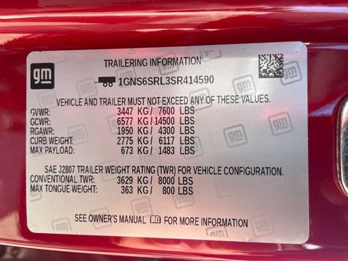 Used 2025 Chevrolet Tahoe Premier AWD/4WD image 25