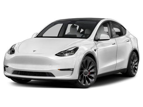 Used 2021 Tesla Model Y Long Range AWD/4WD image 1