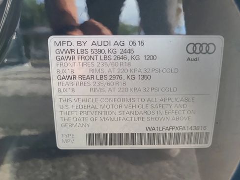 Used 2015 Audi Q5 2.0T Premium Plus w/ Technology Package AWD/4WD image 25