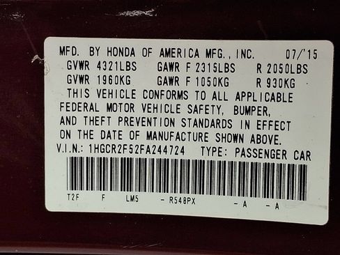 Used 2015 Honda Accord Sport image 29