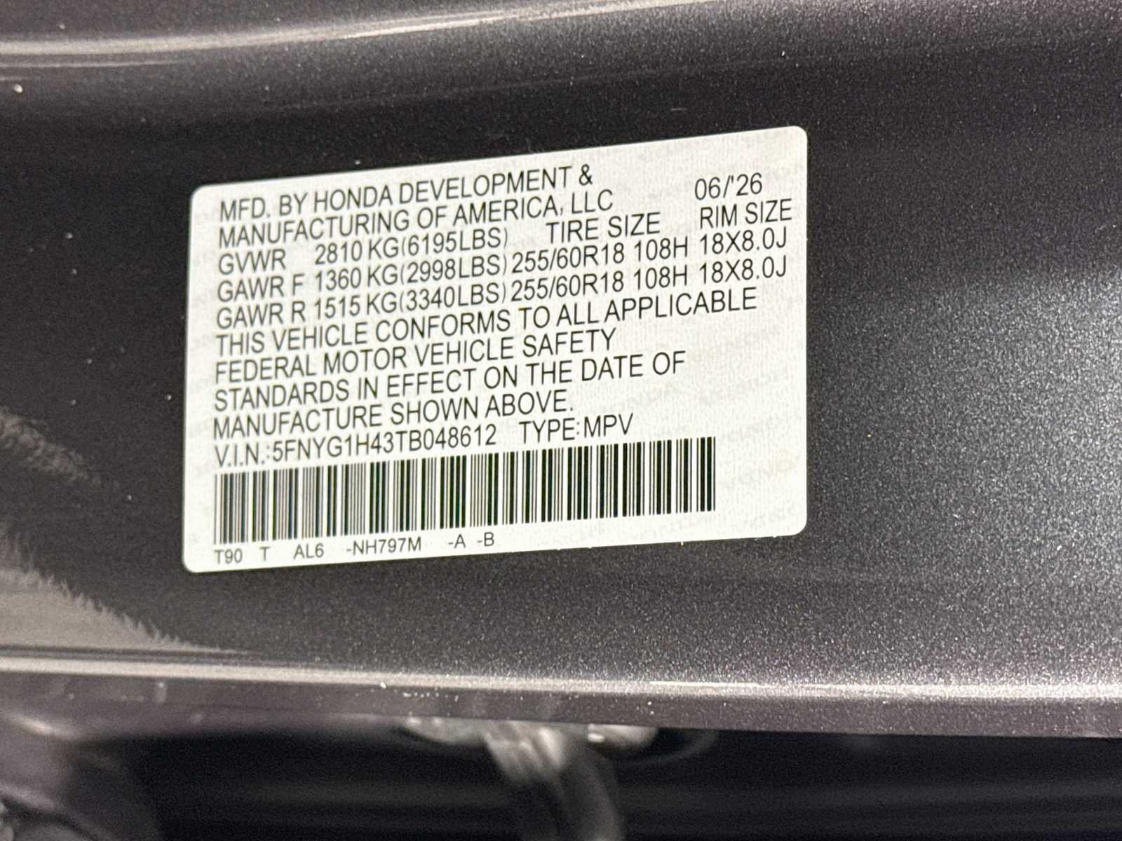 Used 2026 Honda Pilot EX-L image 32
