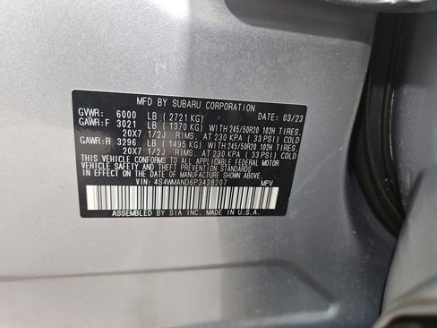 Certified 2023 Subaru Ascent Limited image 30