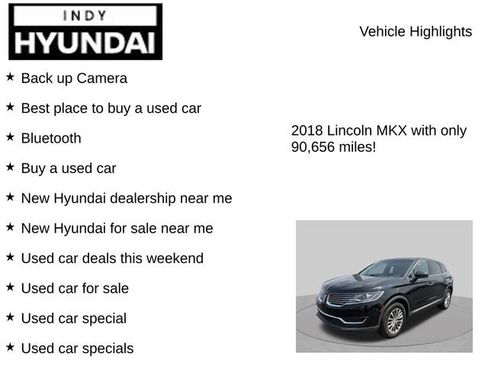 Used 2018 Lincoln MKX Select w/ Select Plus Package AWD/4WD image 7