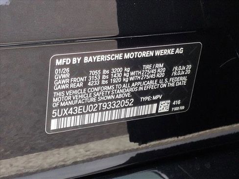 New 2026 BMW X5 xDrive50e w/ M Sport Package image 18