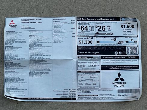 Used 2023 Mitsubishi Outlander SE image 7