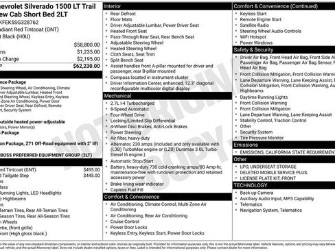 Certified 2025 Chevrolet Silverado 1500 LT Trail Boss image 34