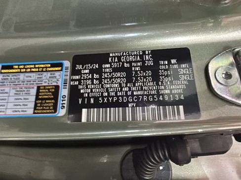 Used 2024 Kia Telluride EX X-Line AWD/4WD image 10