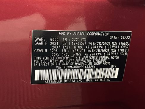 Used 2023 Subaru Ascent Limited w/ Technology Package image 32