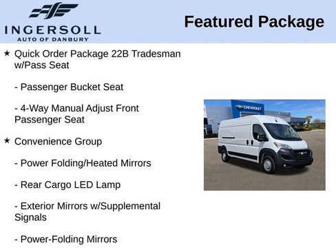 Used 2025 RAM ProMaster 2500 w/ Convenience Group FWD image 15
