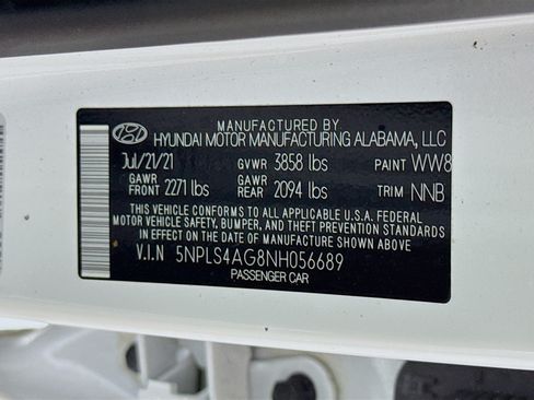 Used 2022 Hyundai Elantra SEL w/ Convenience Package FWD image 39