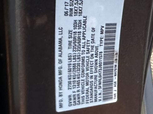 Used 2018 Honda Odyssey EX-L image 25