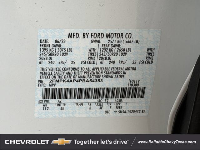 Used 2023 Ford Edge ST AWD/4WD image 36