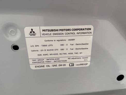 New 2025 Mitsubishi Outlander SEL Black Edition AWD/4WD image 31